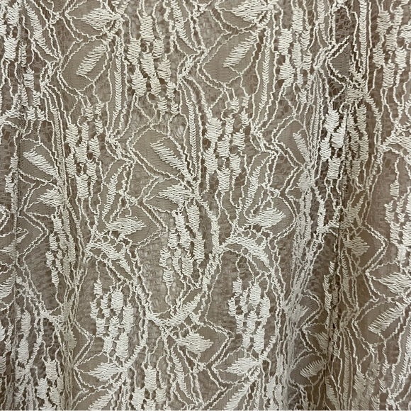 Sundance Tan Lace Dress Size Small - Picture 2 of 7